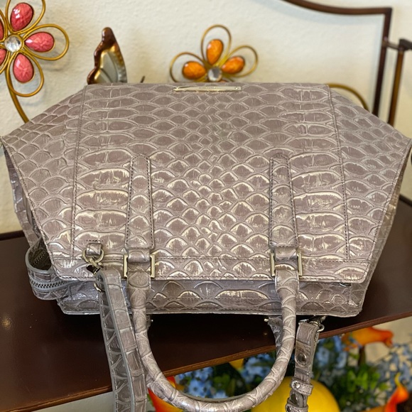 Sold! Brahmin Silver Pamilla Arden - Picture 4 of 13
